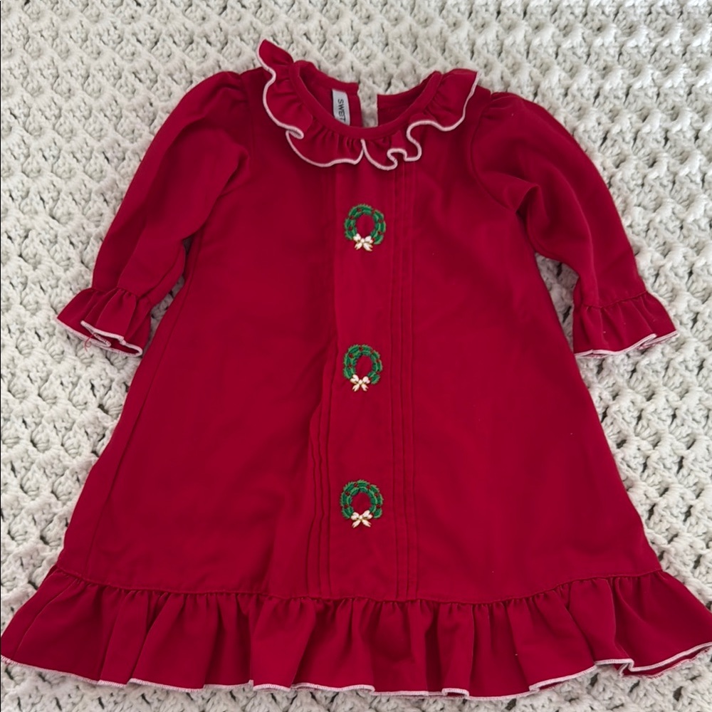 Sweet Dreams Red Kids Nightgown